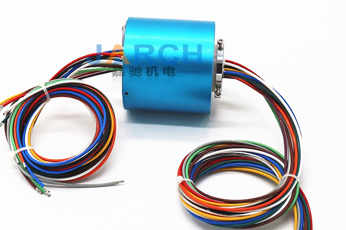 What is the function of slip rings?