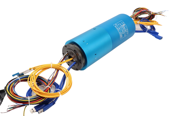 What kinds of slip rings can be used in laboratory equipment?